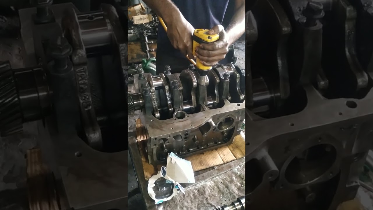 Tata 1109 Engine assembly#