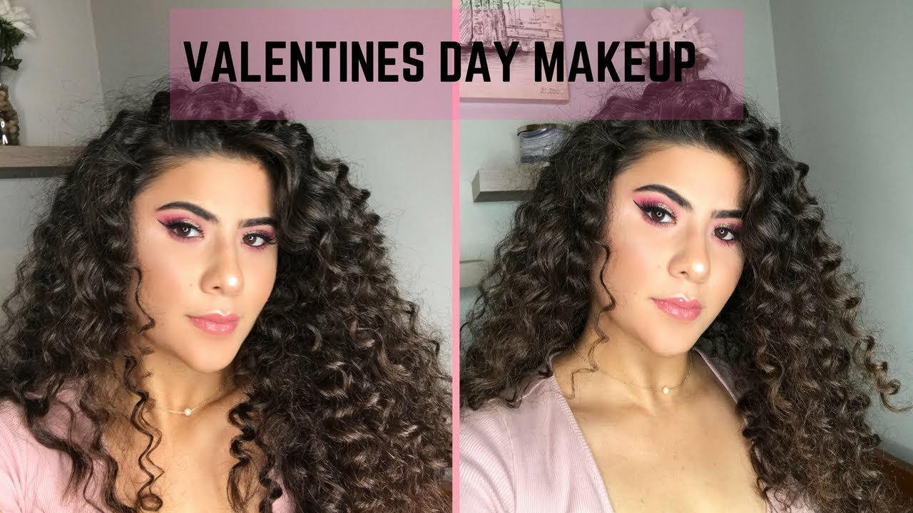 GLAM VALENTINES DAY MAKEUP