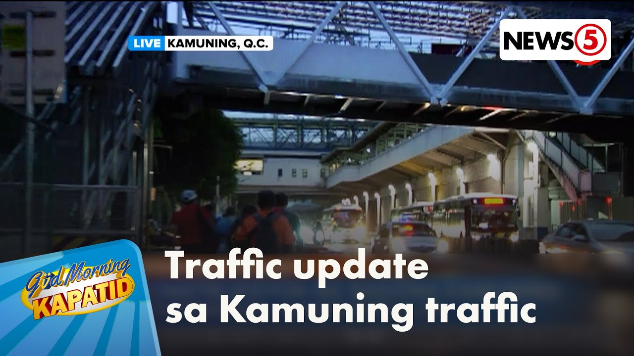 Lagay ng trapiko sa Kamuning, QC