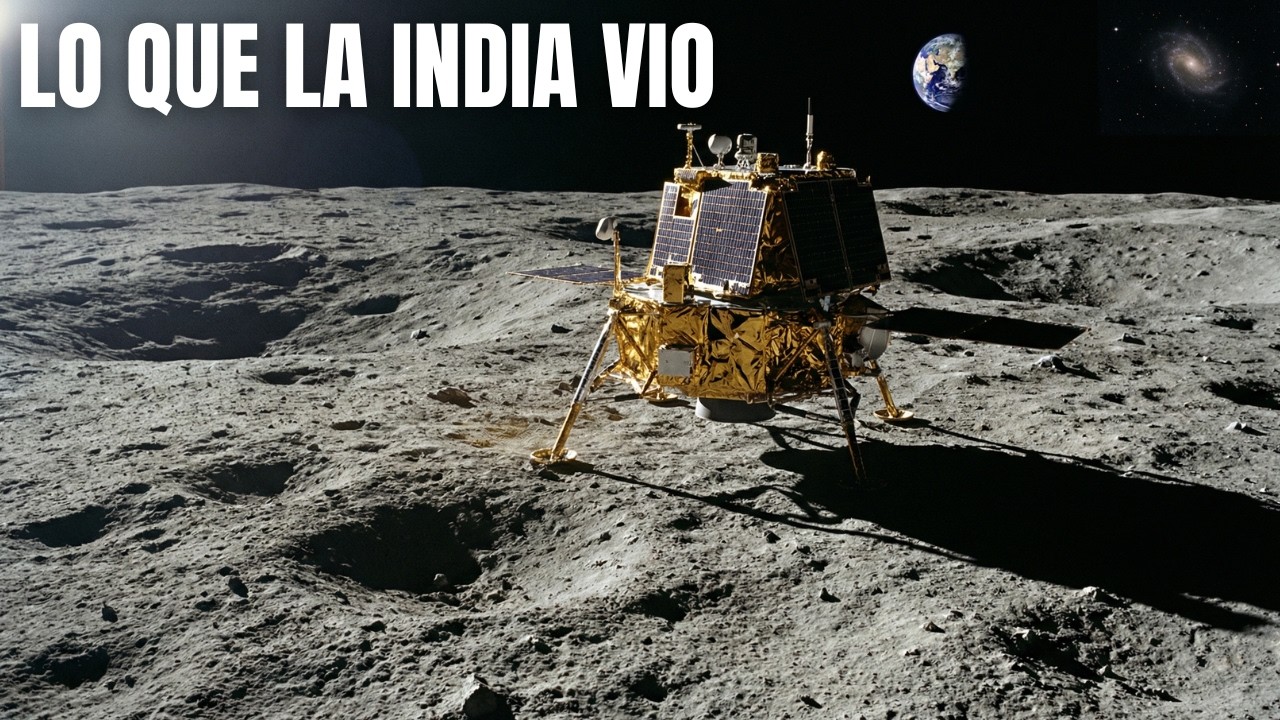 Lo que la India encontró en la Luna.