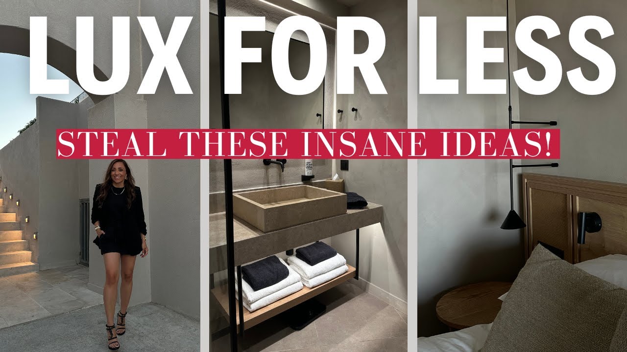 UNBELIEVABLE LUX FOR LESS IDEAS found in Rhodes, GREECE!