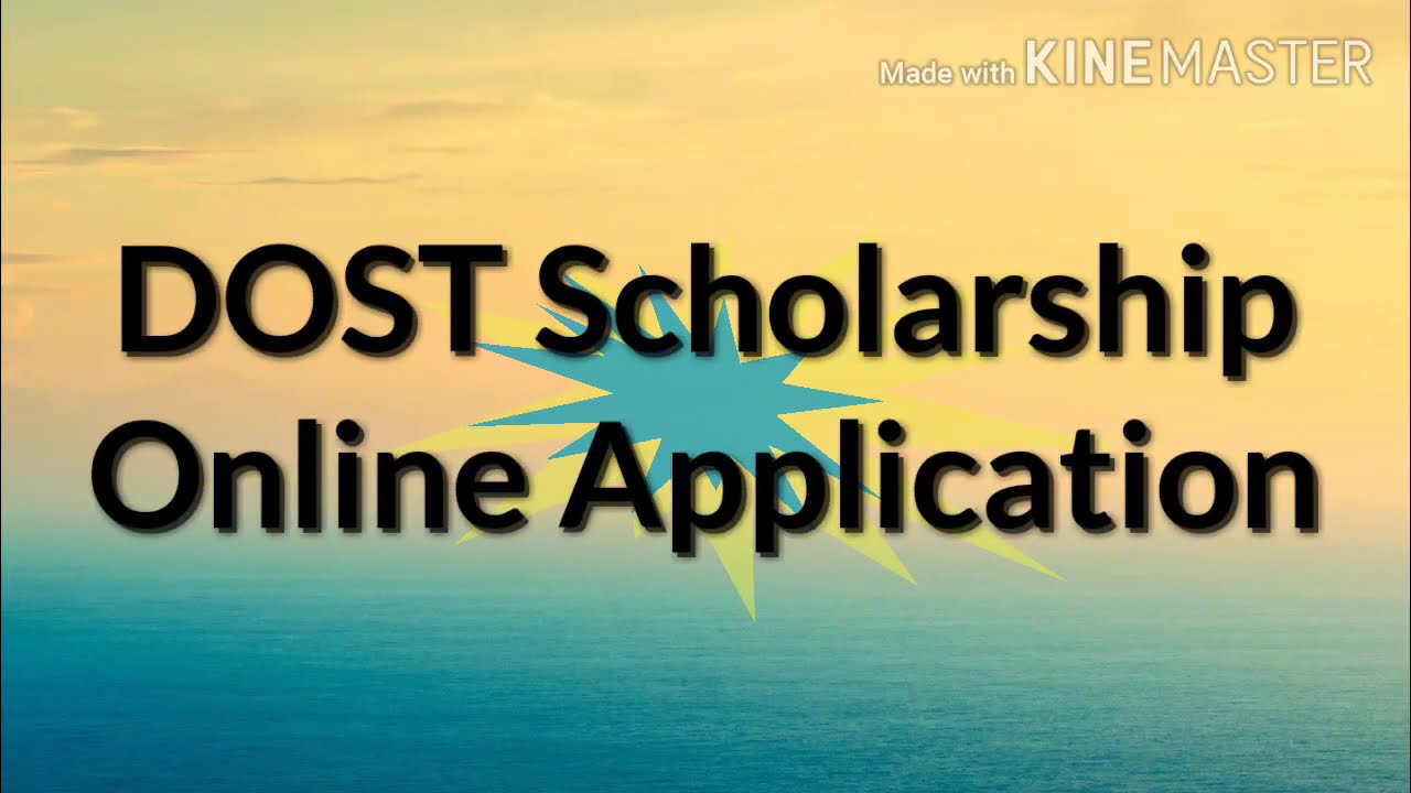How to apply 2020 DOST Scholarship Online? Here's how!!!!/requirements/procedures/qualification