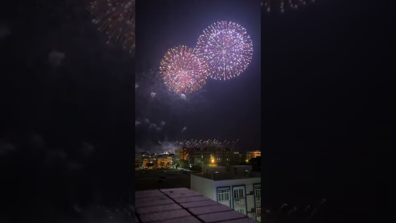灣裡文聖堂 入火安座大典 高空煙火秀