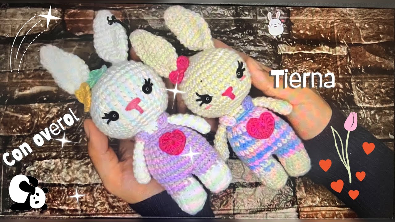 OFICIAL CONEJITA TEJIDO A CROCHET🐰 paso a paso 🐰 amigurumi de conejito 🐰