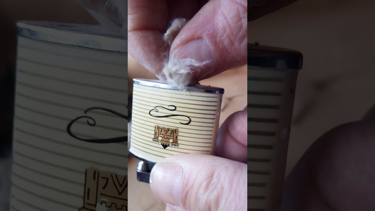cambio stoppino (Replace The Wick In  Petrol Lighter)