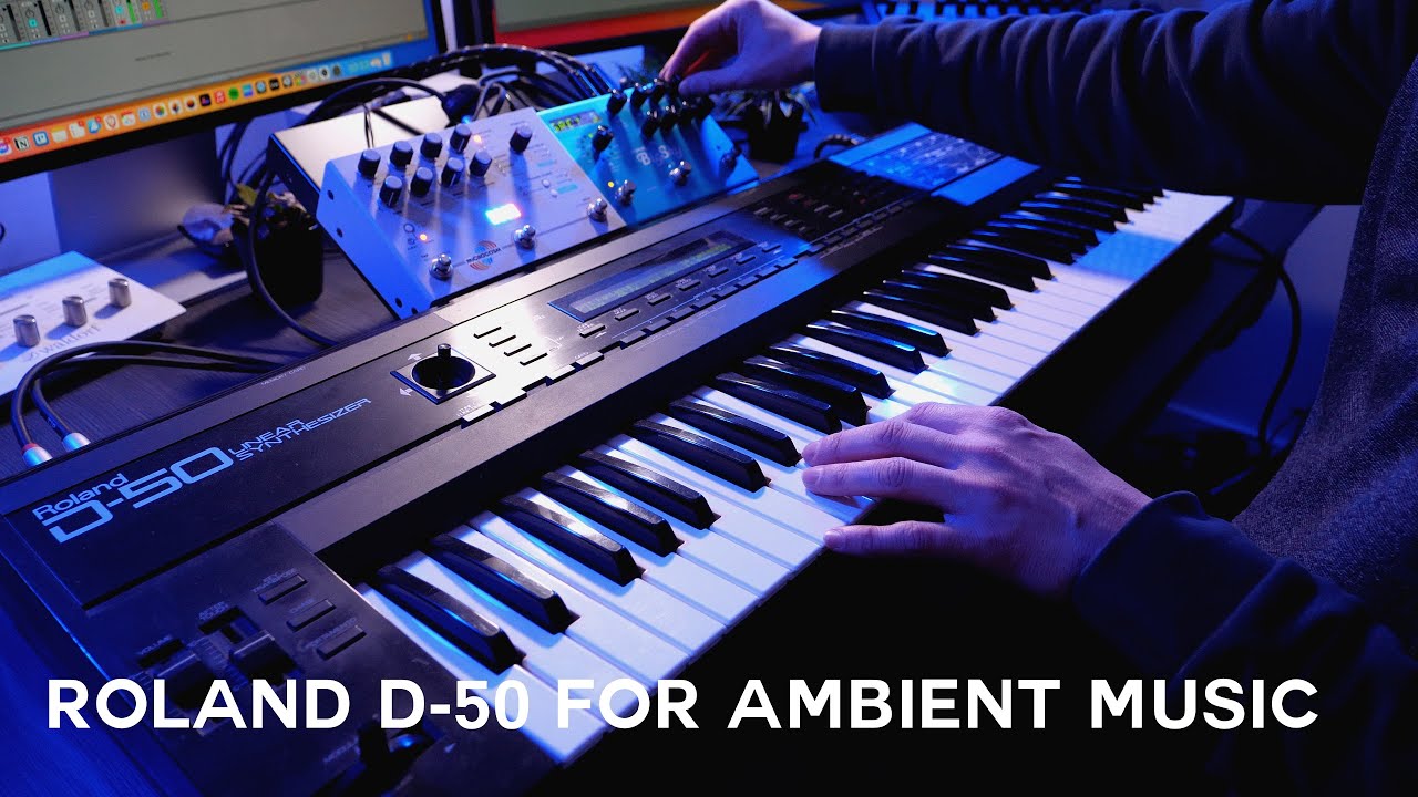 Roland D-50 for Ambient Music | Legendary SYNTH [No talking]