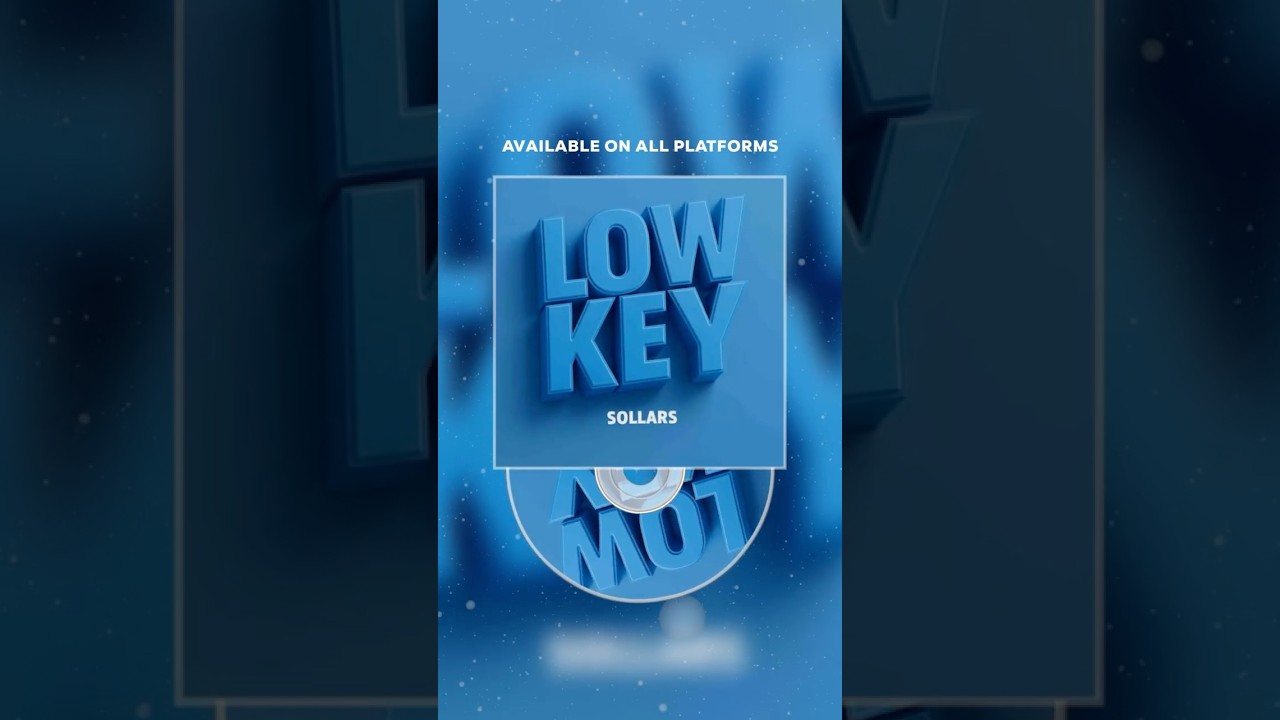 My new single &ldquo;Low Key&rdquo; is out now on all platforms. #Sollars #LowKey #SollarsMusic
