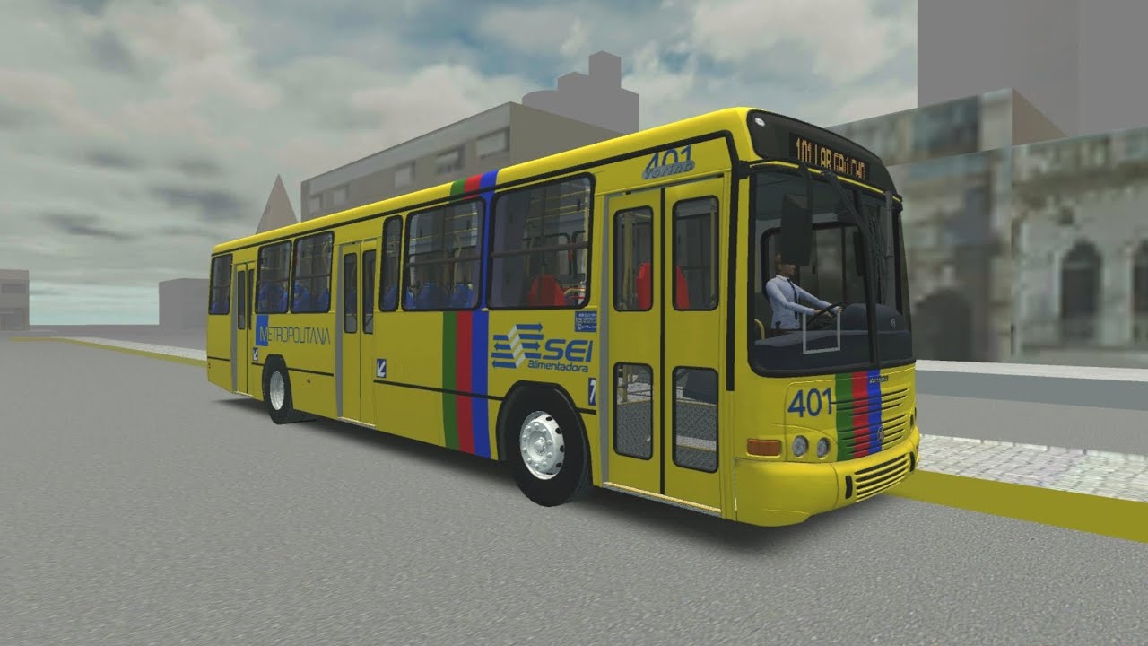 🟡[PROTON BUS] SAIU‼️ MOD DE ÔNIBUS MARCOPOLO TORINO 1999 DA RECIFE/PE MUITO BONITO❗🚍❤️