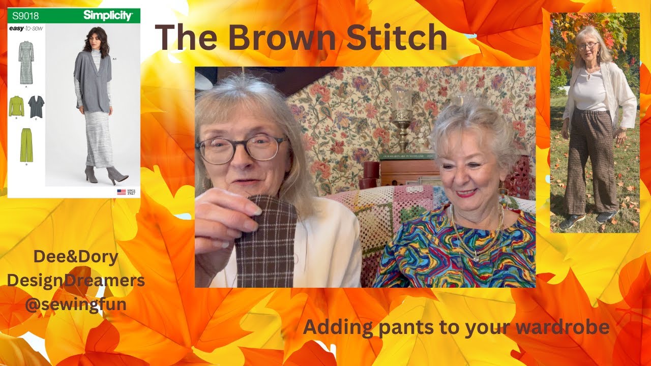 The Brown Stitch Simplicity 9018 eps 38-25
