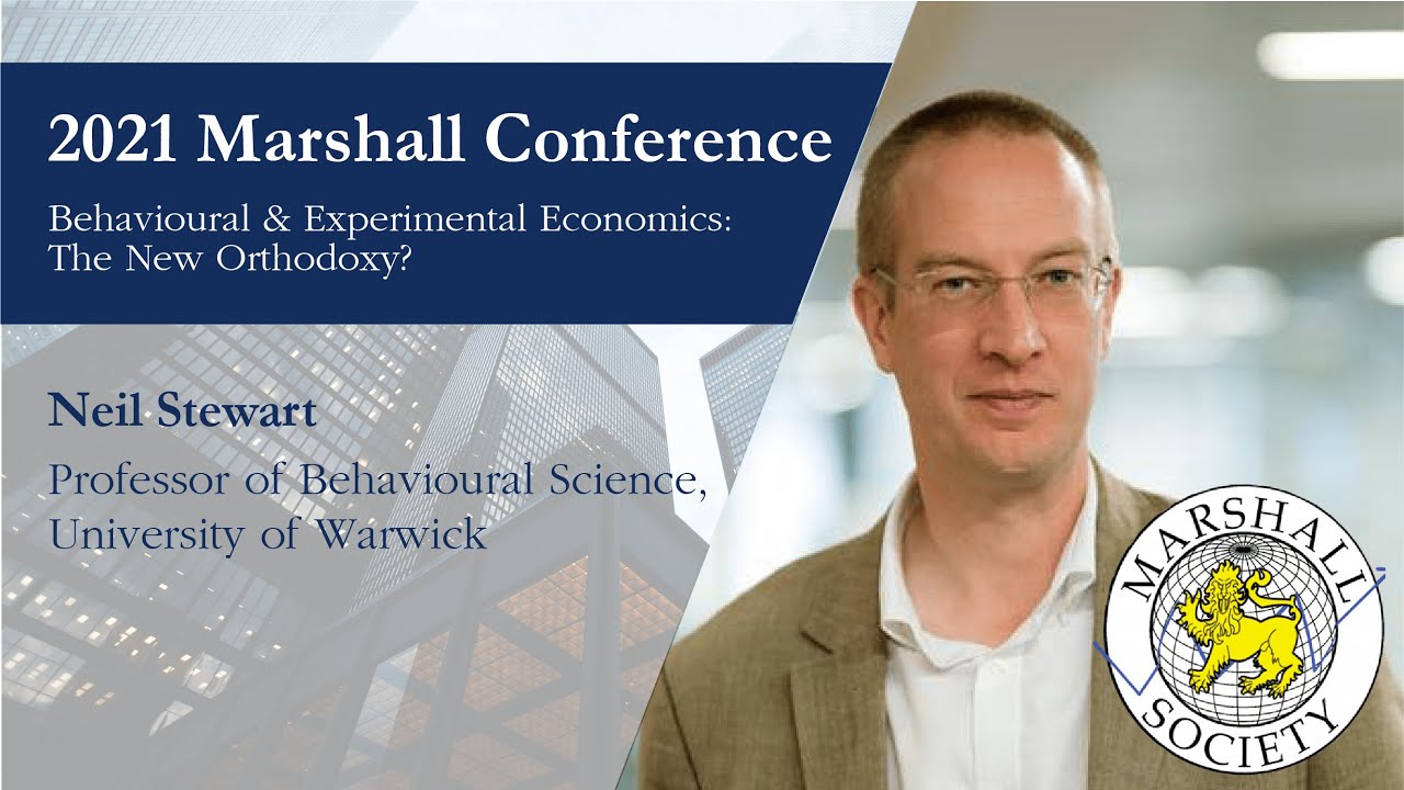 Using 'Big Data' to Understand Human Behaviour with Prof Neil Stewart | Marshall Conference 2021