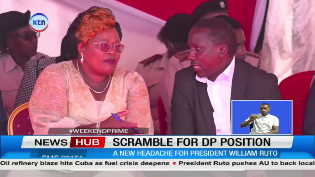 Kindiki dismisses ODM DP push, says seat not up for negotiation