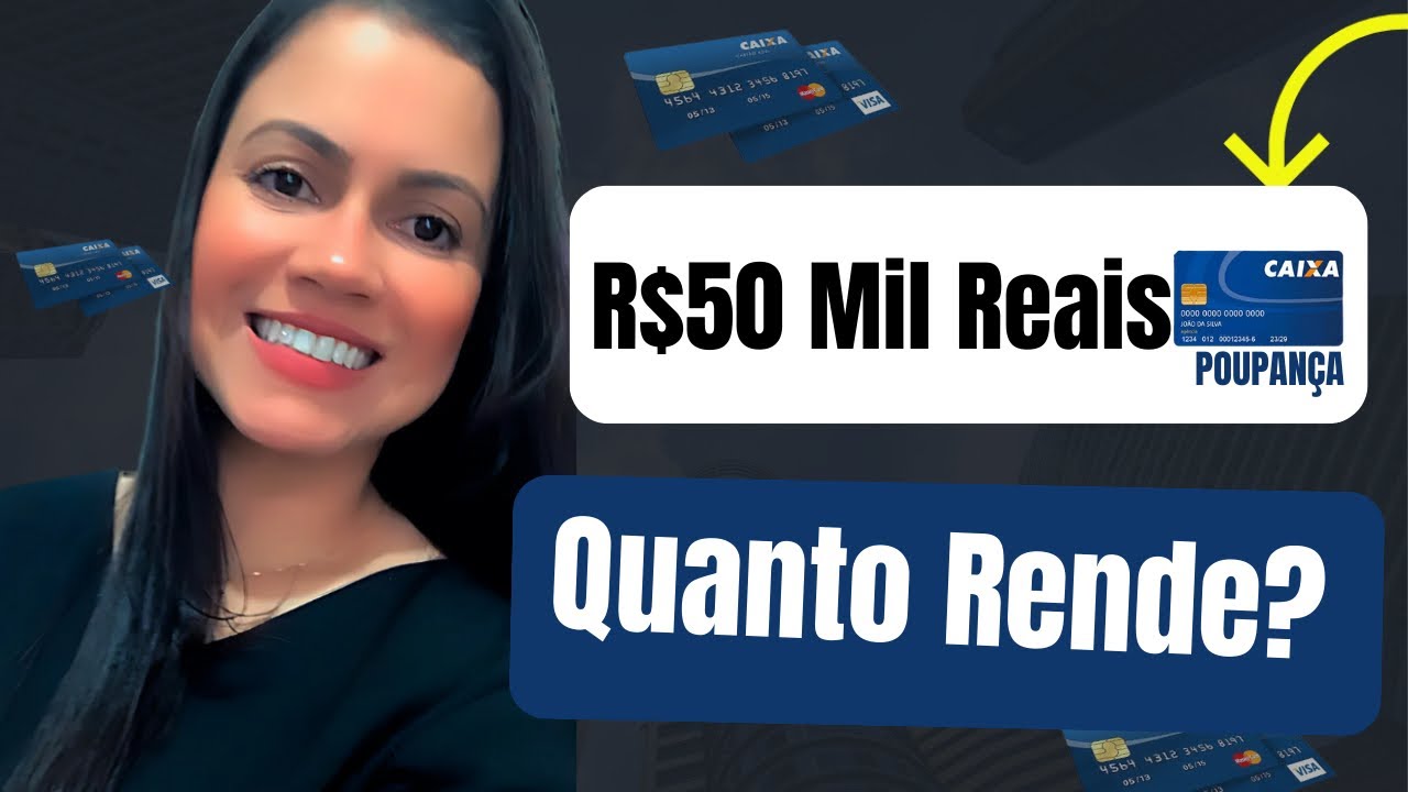 R$50.000 PARADO na Poupança Veja Quanto Realmente Rende
