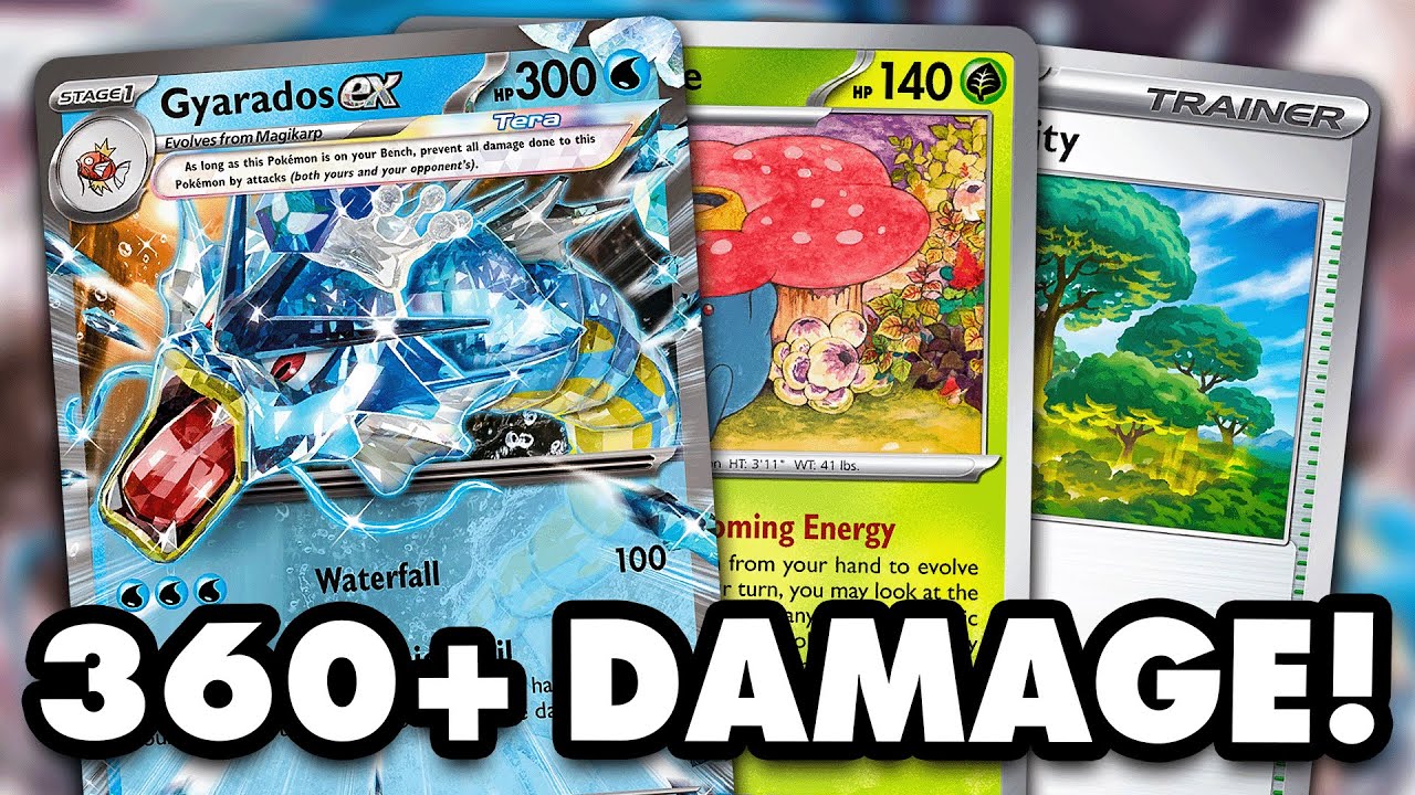 Gyarados ex Can One-Hit KO Mega Pokemon!