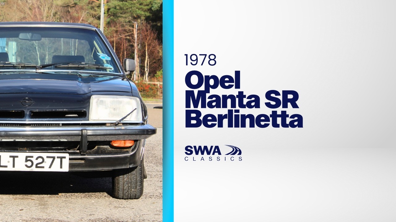 LOT51 - Opel Manta SR Berlinetta  - 1978  | SWVA Spring 2026 Classic & Performance Auction