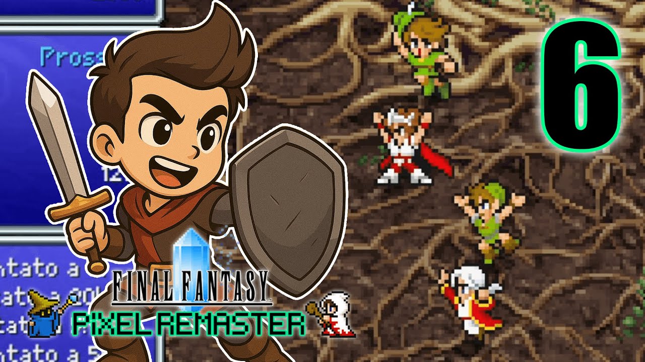 Final Fantasy III Pixel Remaster Walkthrough Strategico Pro ITA EP 6 Nuove Classi