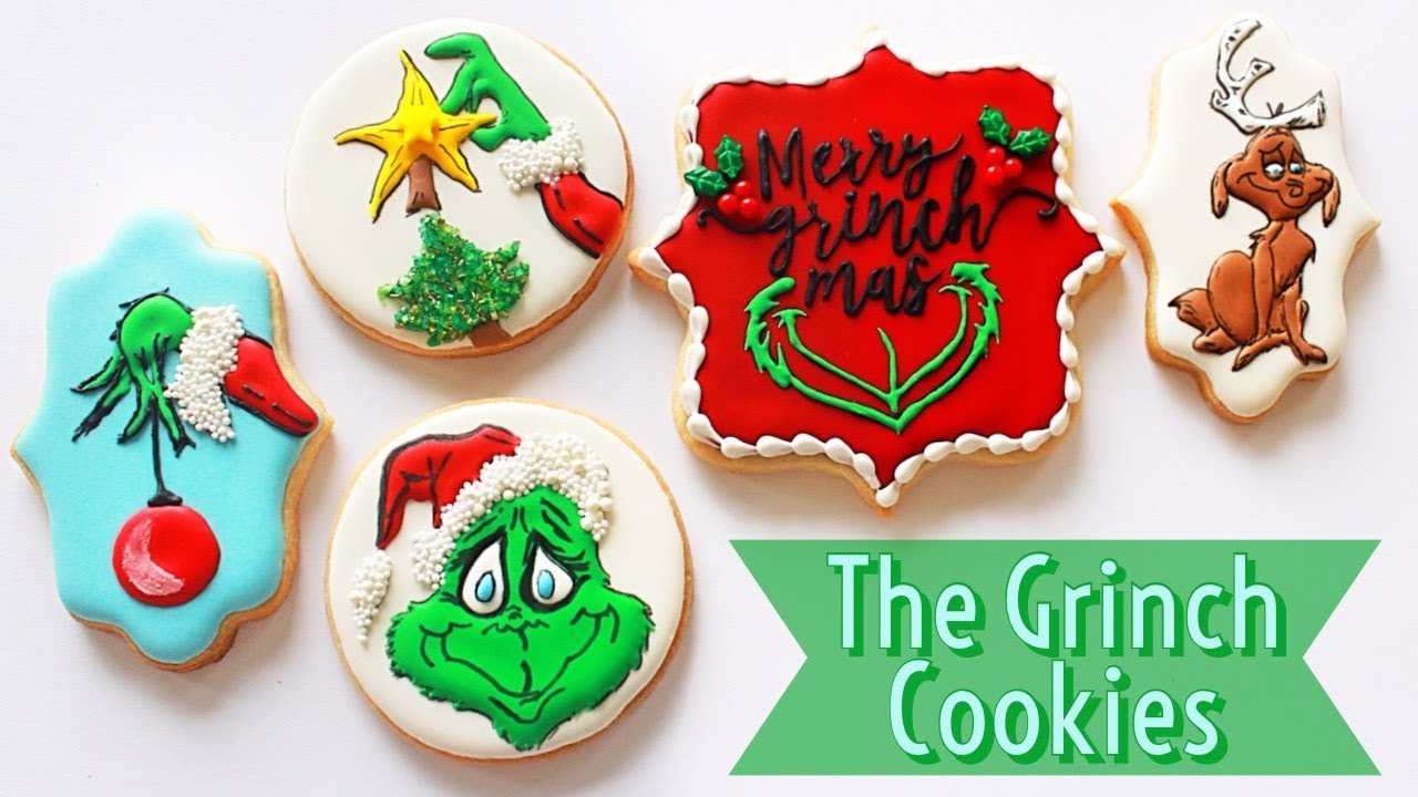 How To Decorate Grinch Cookies