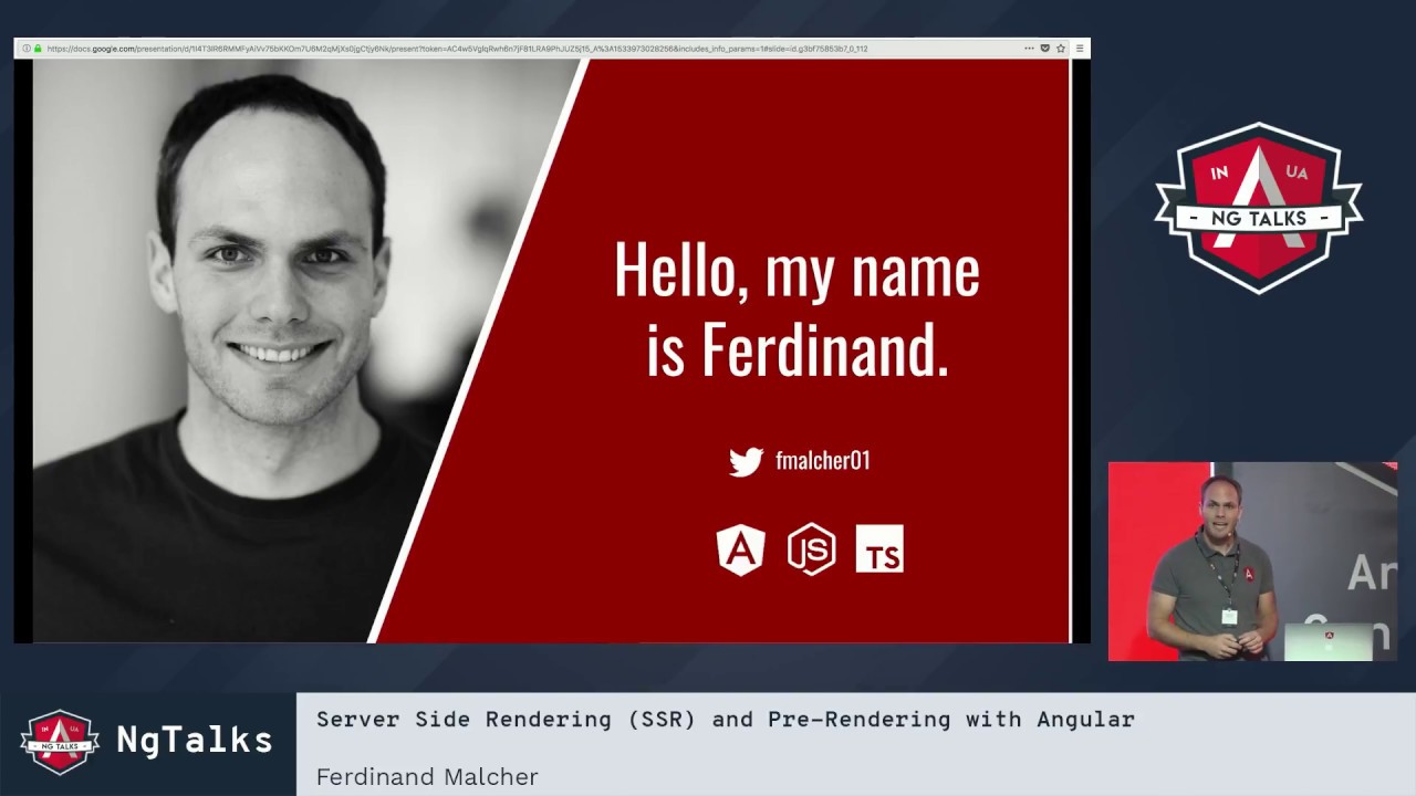 Ferdinand Malcher - Server Side Rendering (SSR) and Pre-Rendering with Angular