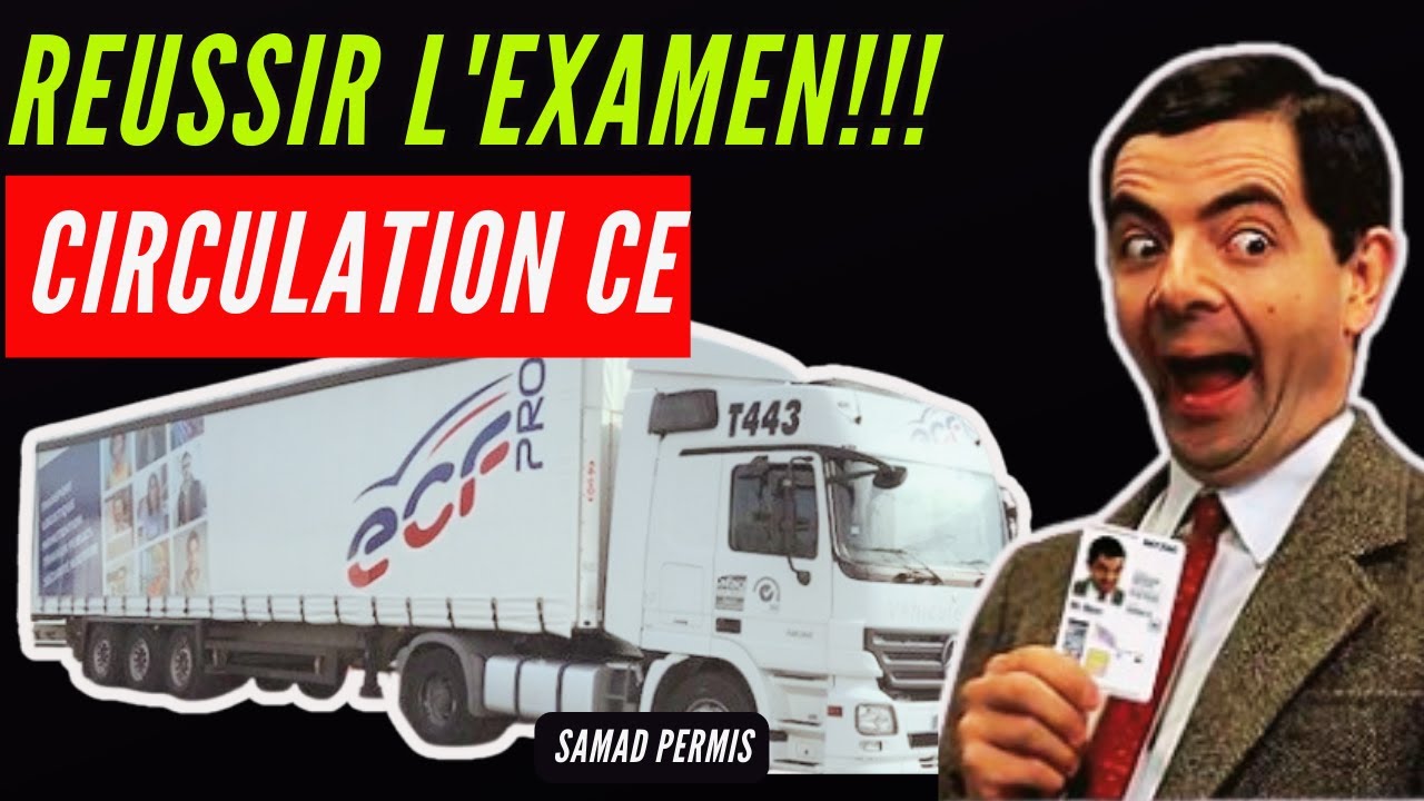 REUSSIR L' EXAMEN CIRCULATION PERMIS CE