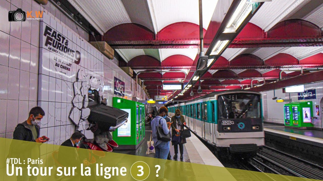 #TDL - Paris : Un tour sur la ligne 3 ?