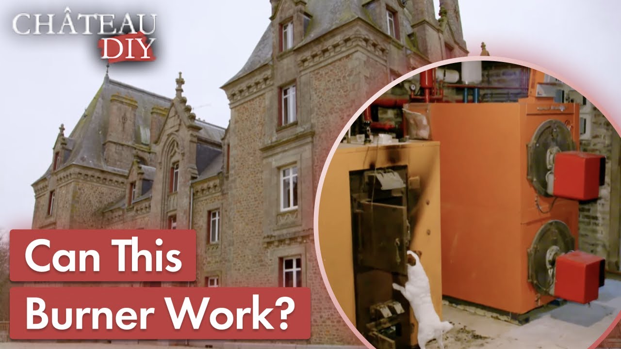 The Wood Burner That Might Save the Chateau | Escape To The Chateau DIY