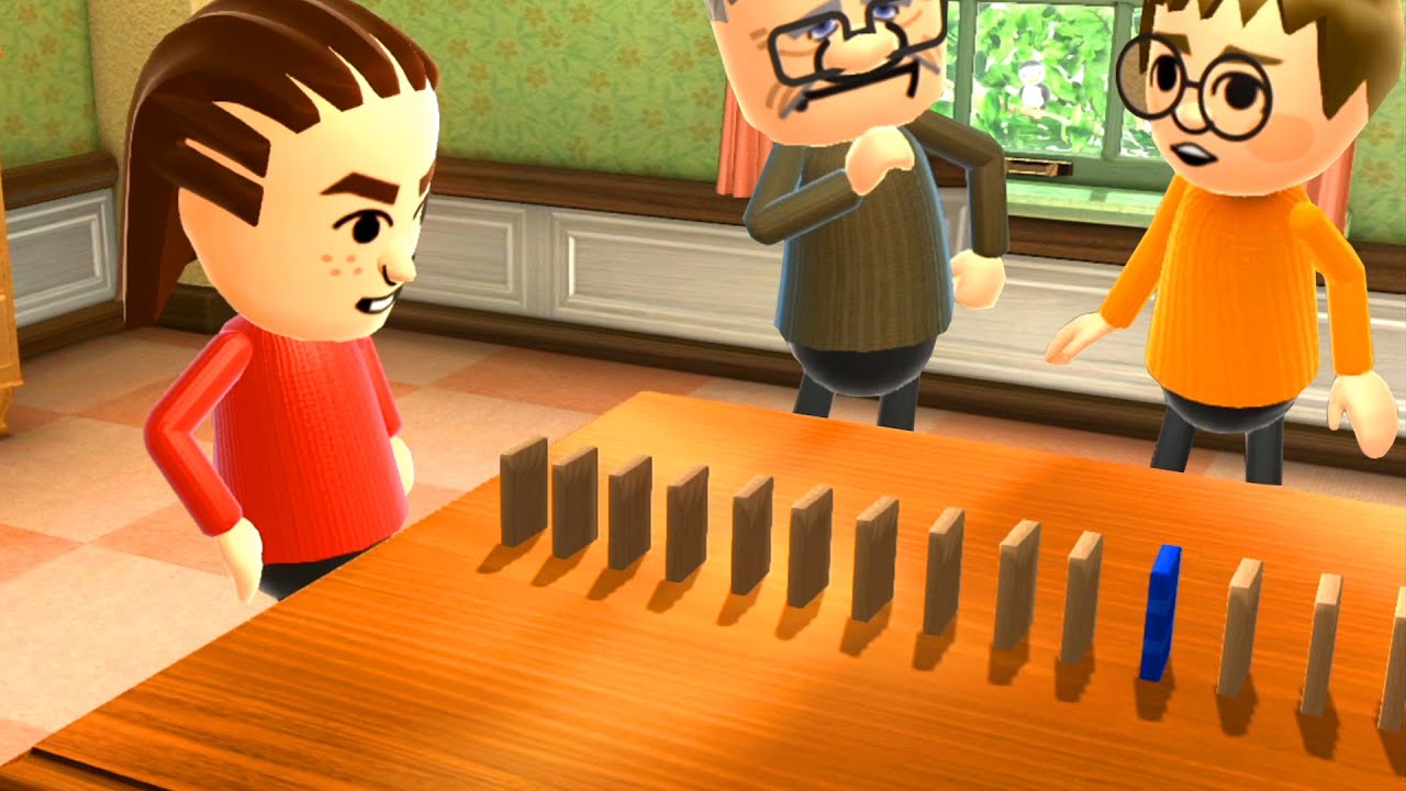 Wii Party U Minigames - Mario Vs Mizuho Vs Zi-Kai Vs Skip (Expert Difficulty)