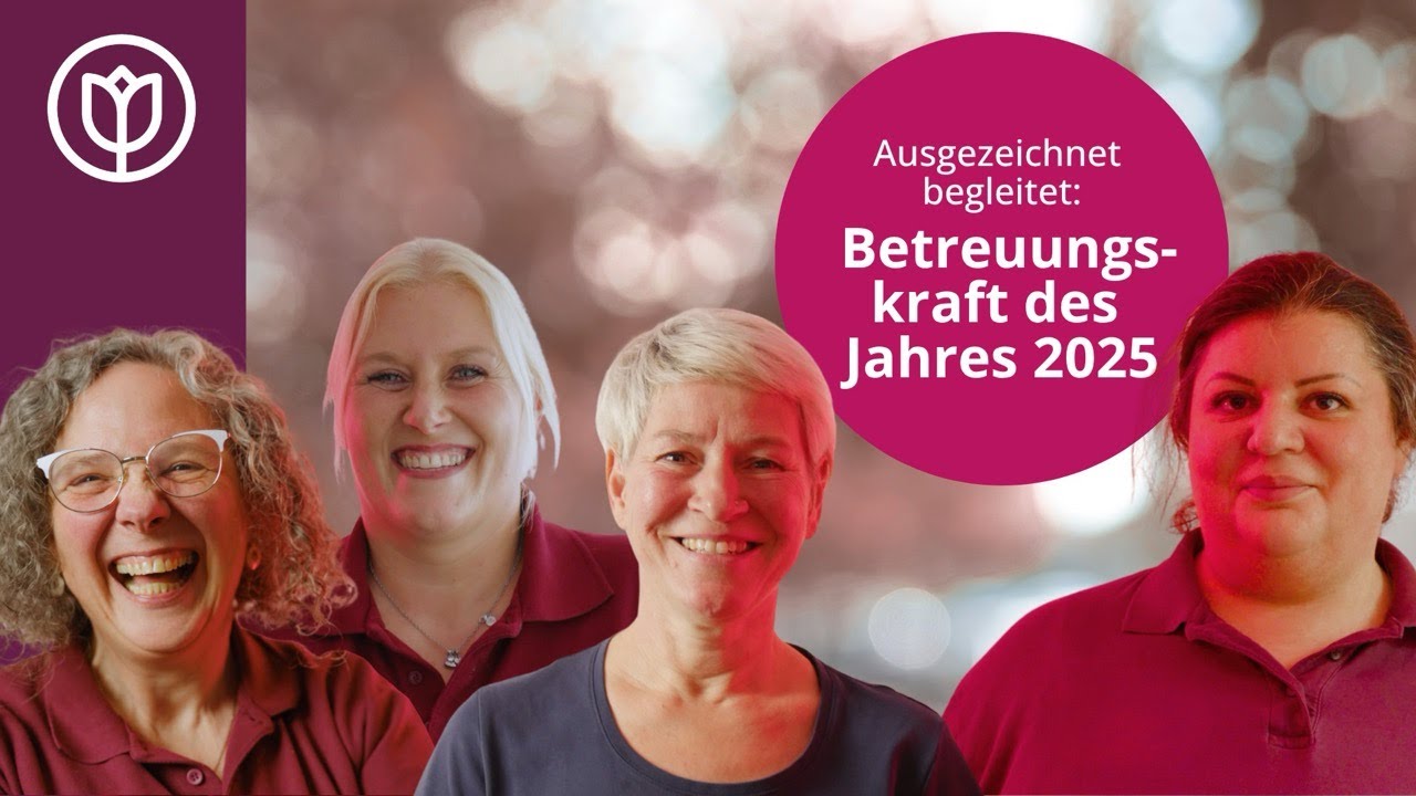 Ausgezeichnet begleitet – Betreuungskraft des Jahres 2025