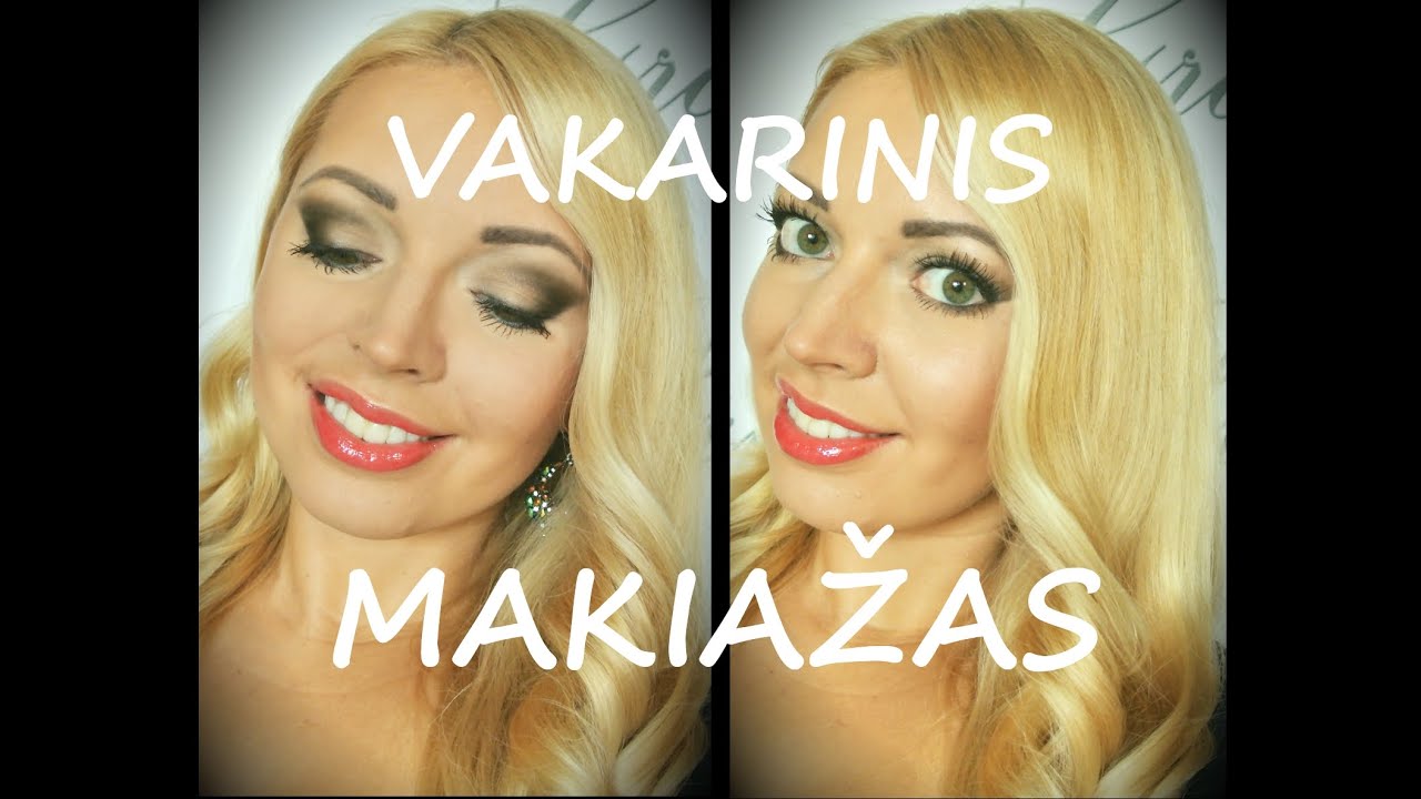 Vakarinis/proginis makiažas