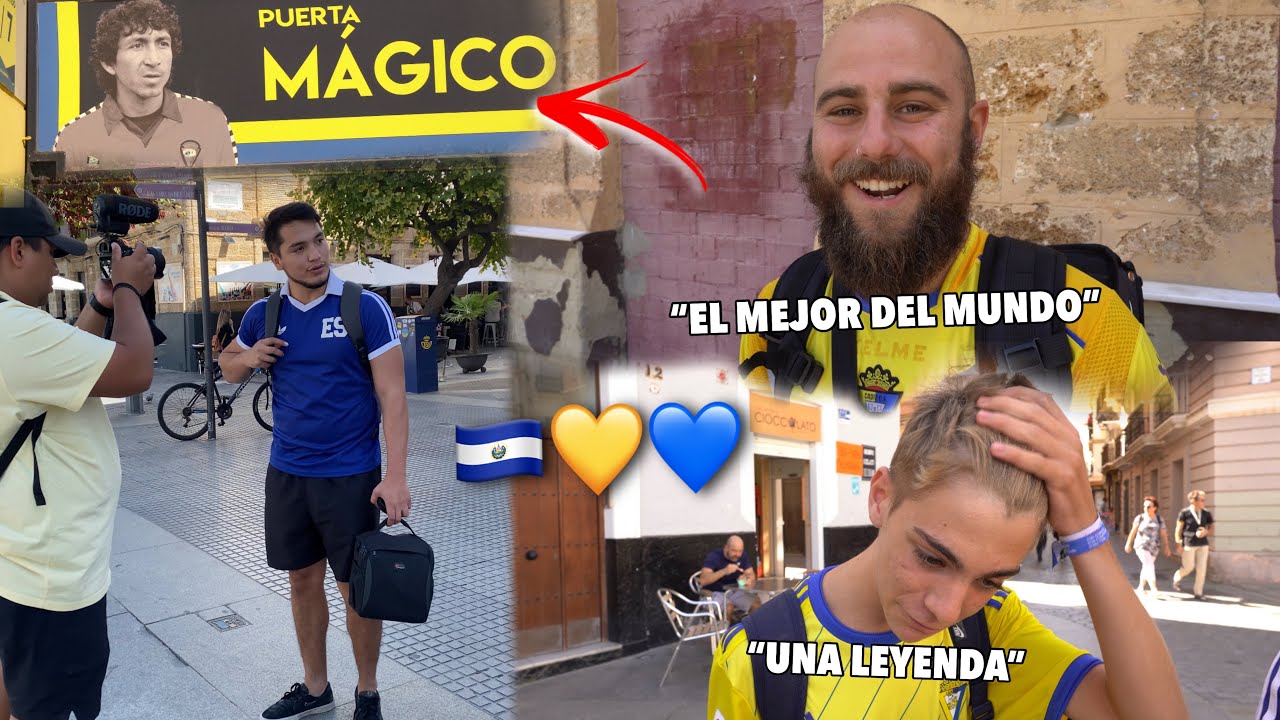 💛💙 ¿QUE OPINAN EN CÁDIZ DE EL MÁGICO GONZÁLEZ? 🇸🇻🎩