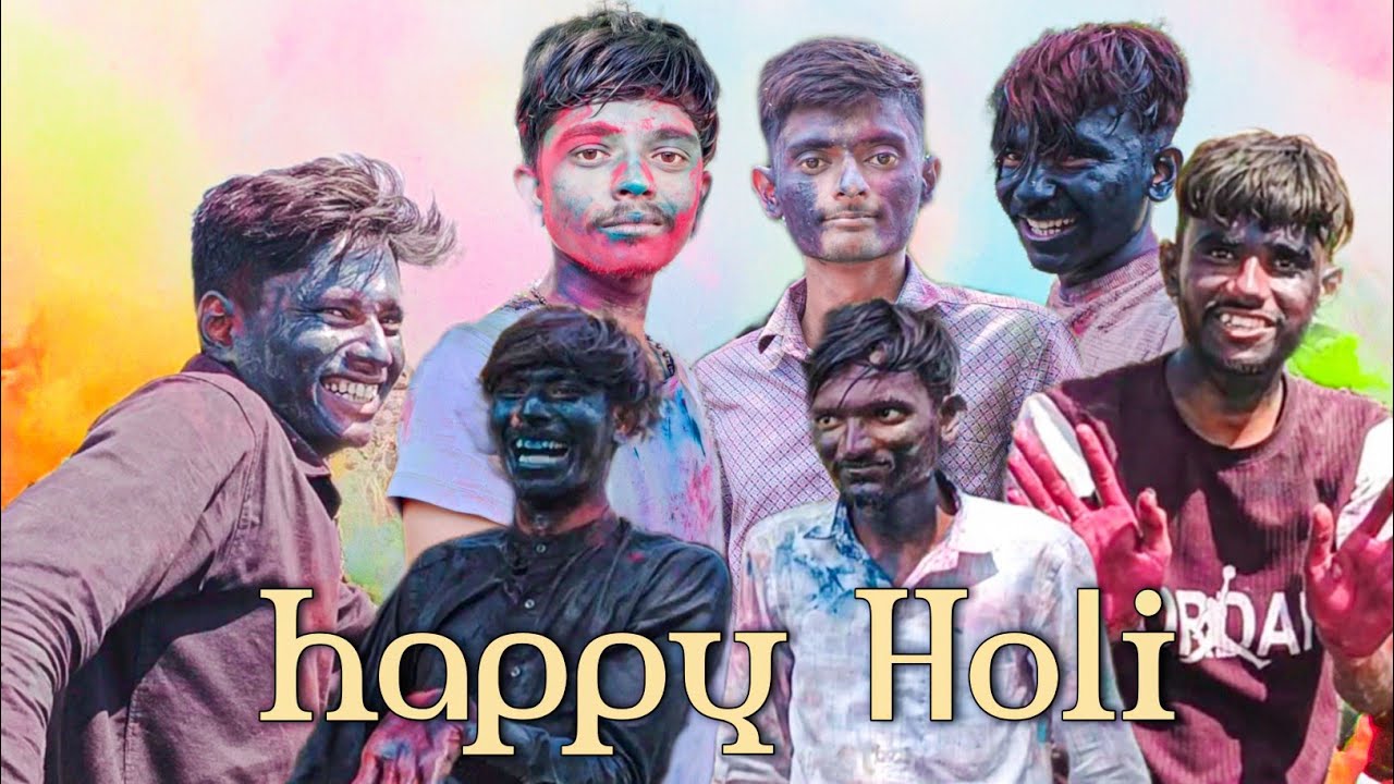 હેપી હોલી//happy Holi//MISHTAR AJ VLOG 