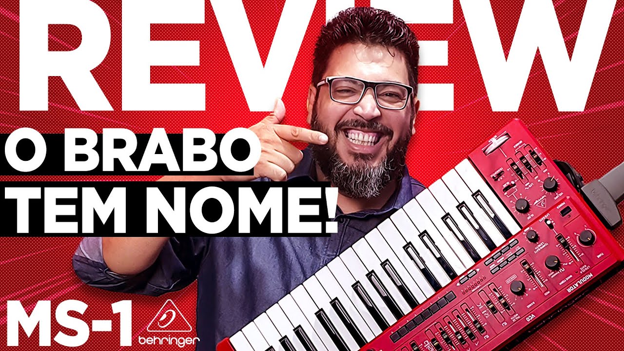 SEU PRIMEIRO SYNTH ANALÓGICO || Review COMPLETAÇO do Behringer MS-1