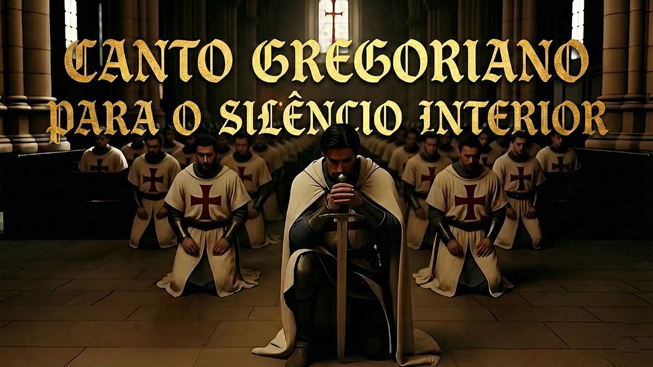 Canto Gregoriano para o Silêncio Interior | Vozes Sagradas para Paz, Meditação e Oração