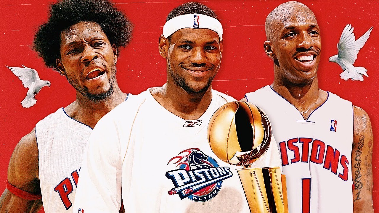What If LeBron James Was Drafted By The Detroit Pistons