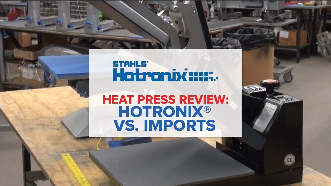 Heat Press Review: Hotronix vs Imports