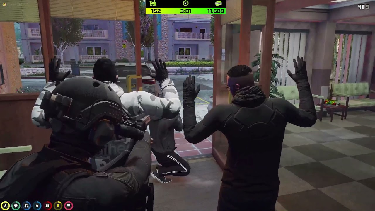 Mandem Do Paleto Heist, INSANE Chase vs ENTIRE PD