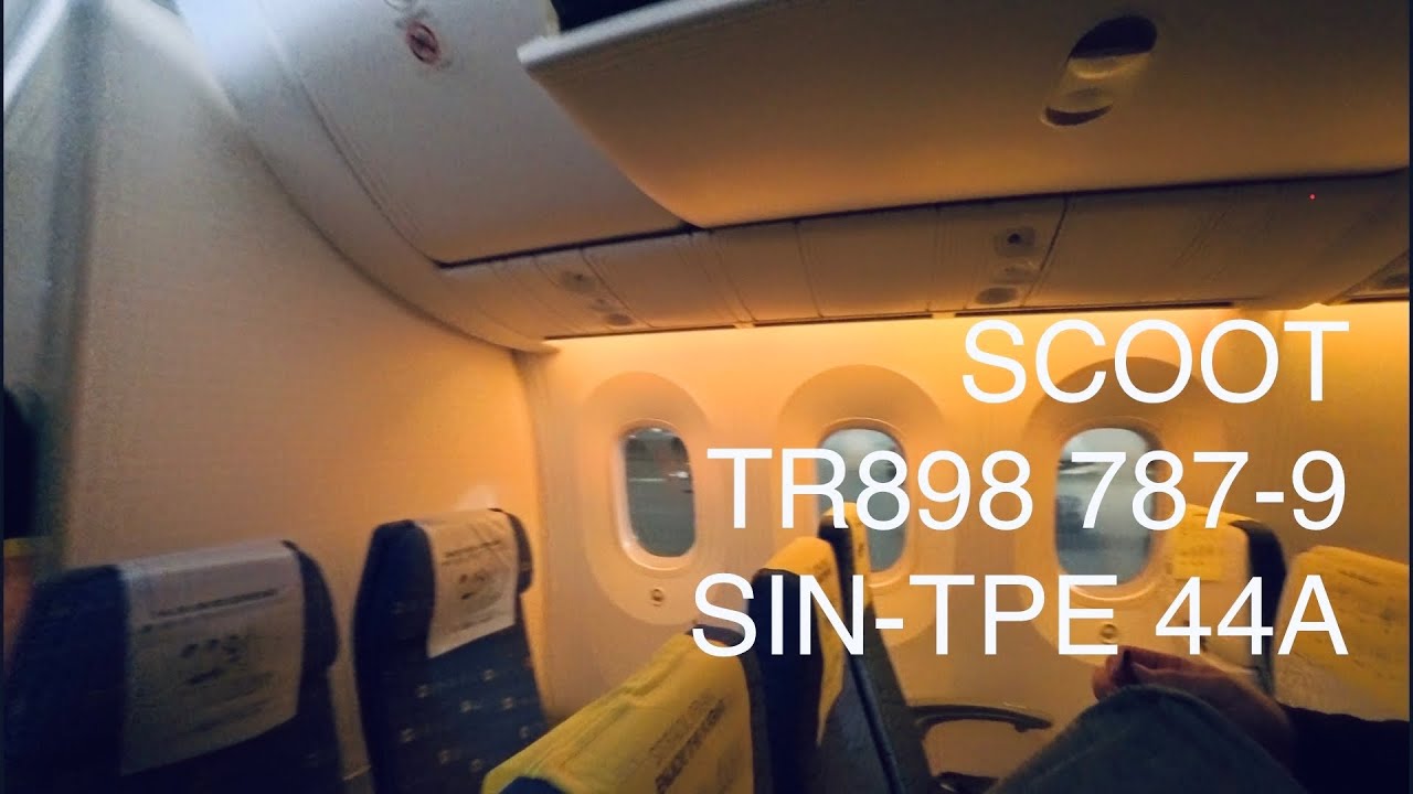 SCOOT TR898 SIN to TPE 787-9 44A