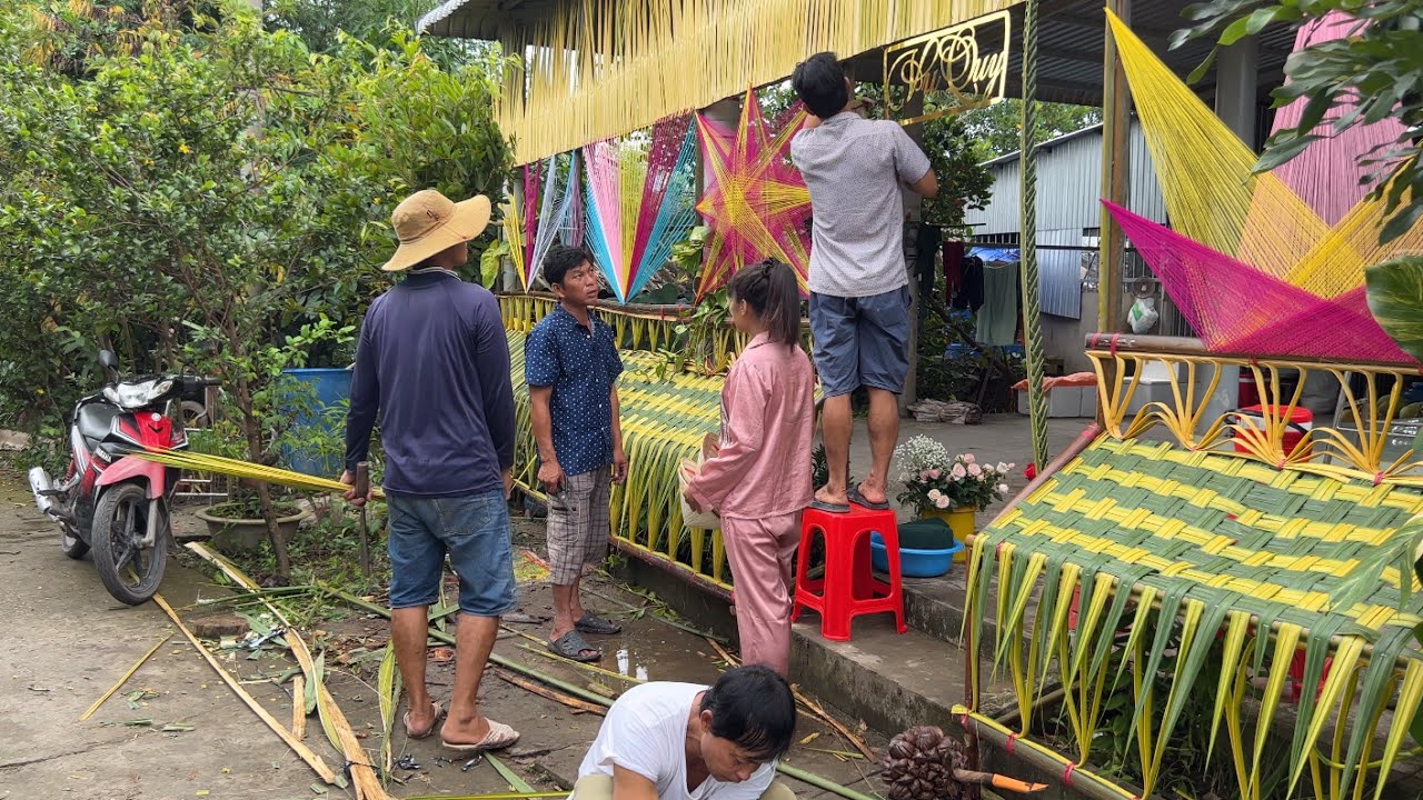 ĐÁM CƯỚI THÔN NỮ CÀ MAU DỰNG RẠP NHÓM HỌ P1 - Thôn Nữ Cà Mau