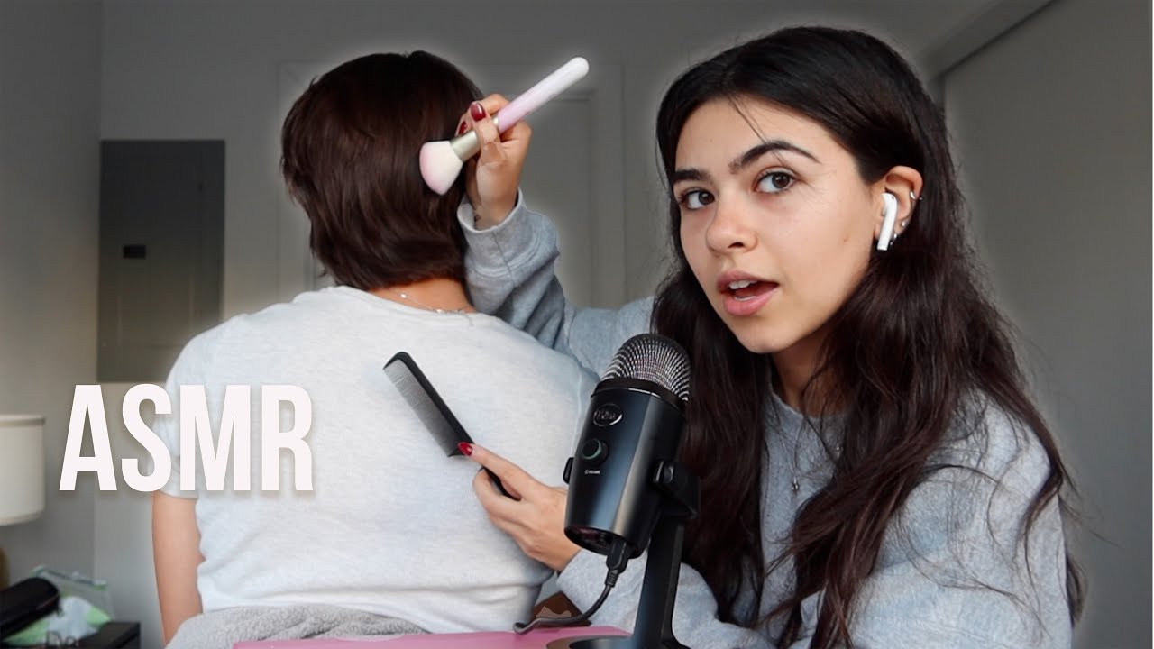 ASMR  on my partner!