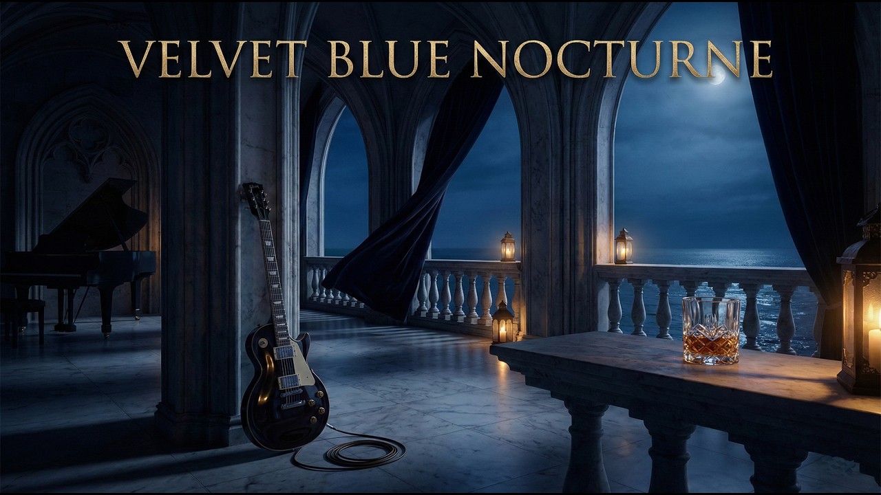 LUXURY SYMPHONIC BLUES 🌃 Velvet Blue Nocturne  |  Symphonic Metal Balladen meets Blues|