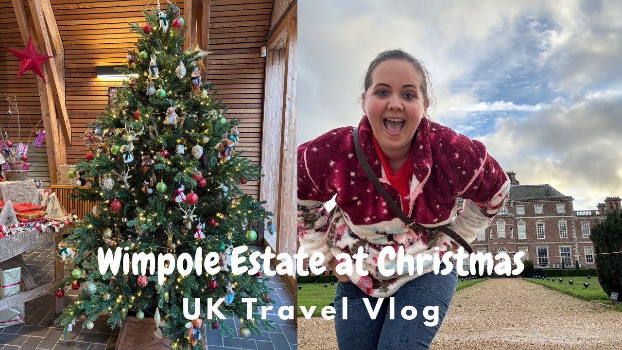Wimpole Estate Travel Vlog 🎥Christmas Memories 🎄Festive Day 🎅🏼Vlogmas 🌳National Trust Cambridge 🇬🇧UK