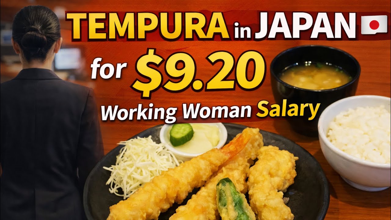 🍤🇯🇵 (Only $9!)/Fresh Tempura Served One by One! Japanese Dinner at TAKAO