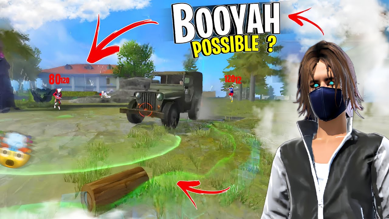 Surrounded by Squad, Still Got BOOYAH? 💀🔥 Free Fire