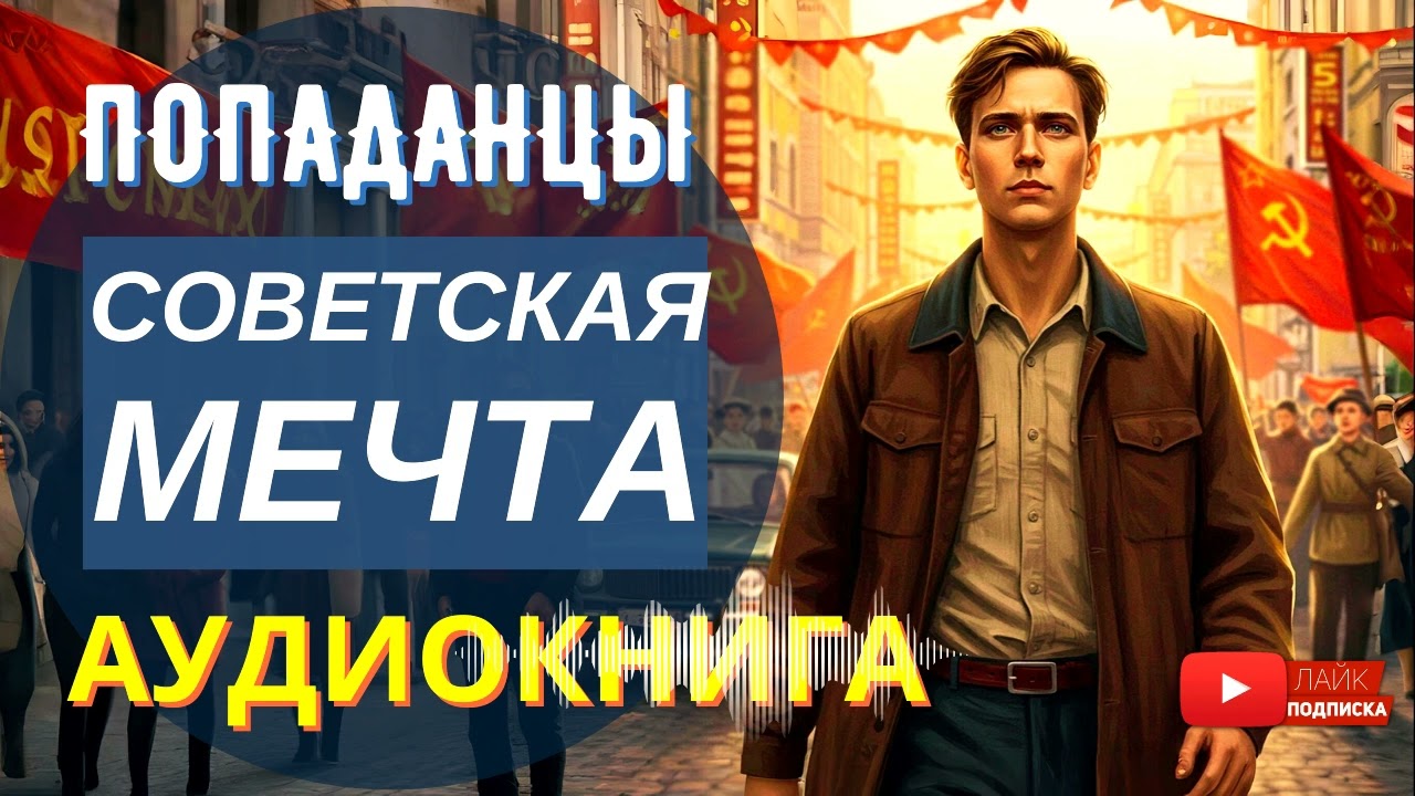 АУДИОКНИГА ПОЛНОСТЬЮ 🌟 СОВЕТСКАЯ МЕЧТА: Возвращение в исчезнувшую страну // #Попаданцы, назад в СССР