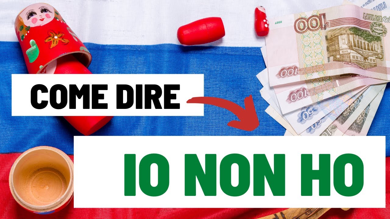 Lezione 3 Come dire 