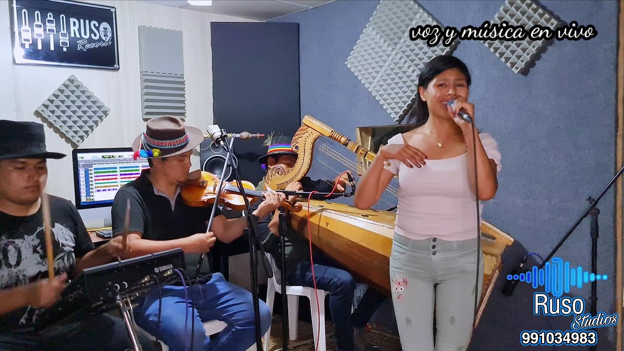 "Ojos hechiceros"  "BELLA LUNA" RUSO Y PUCHKITA_JARANA CON ARPA Y VIOLIN
