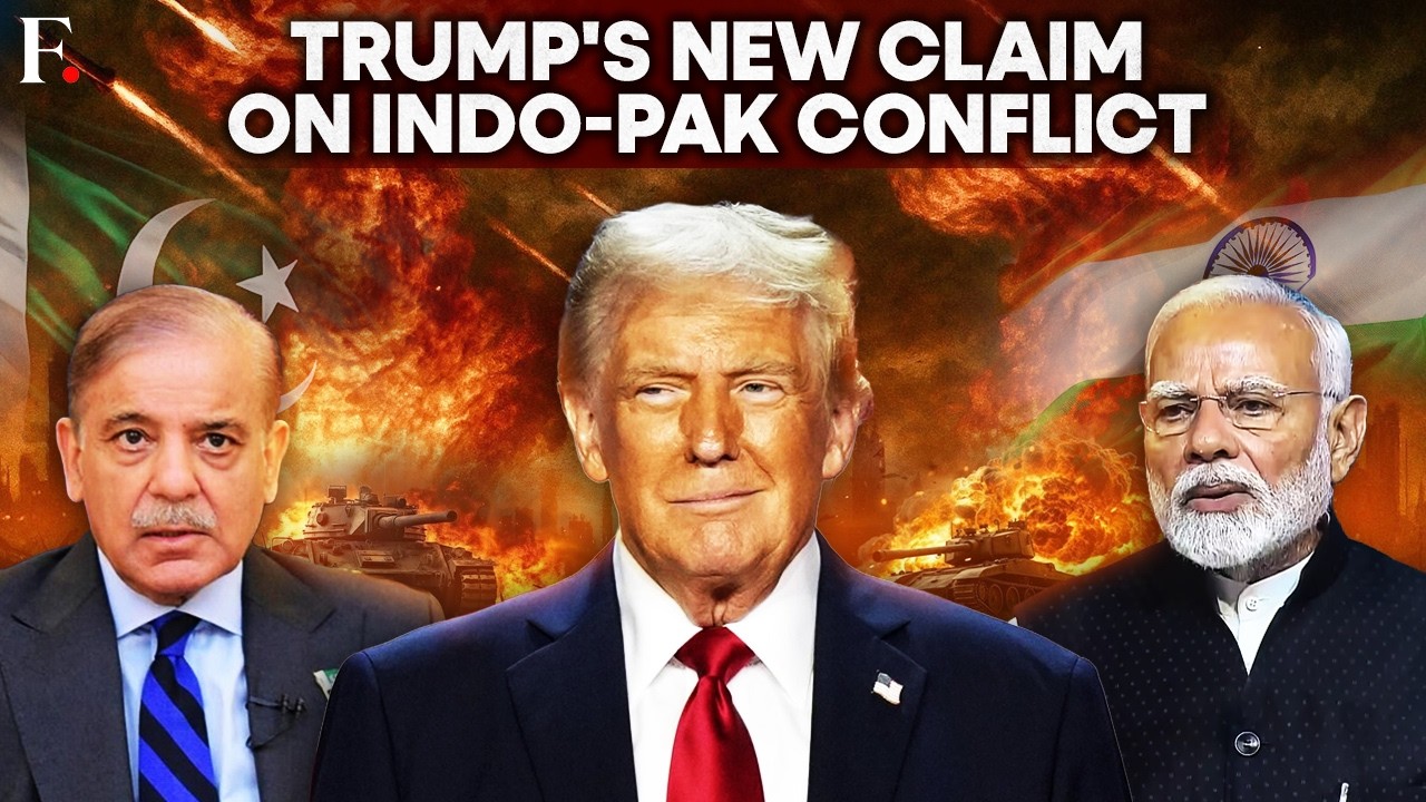 #FirstpostNews: Trump Claims Pak PM Would Have Died If He Didn't End India-Pakistan Conflict