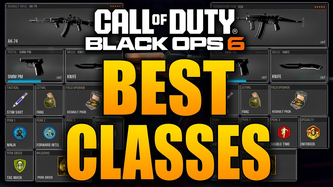 5 Best Class Setups In Black Ops 6! (BO6 Best Weapon Loadouts)