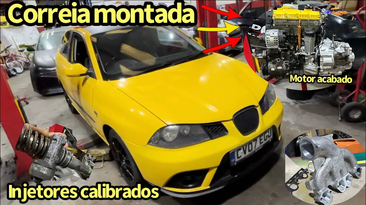 SEAT IBIZA 6l PD100 projecto 300bhp parte 2 🚀PIKACHU IBIZA 6L