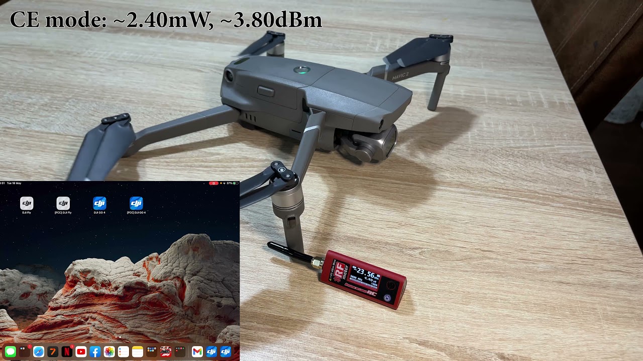 Mavic 2 Pro FCC vs CE power