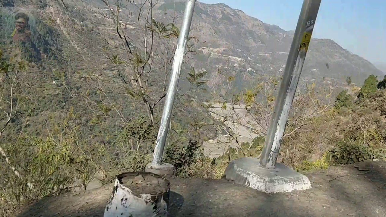 Haripurdhar in Himachal Pradesh. Travel on the Cliff