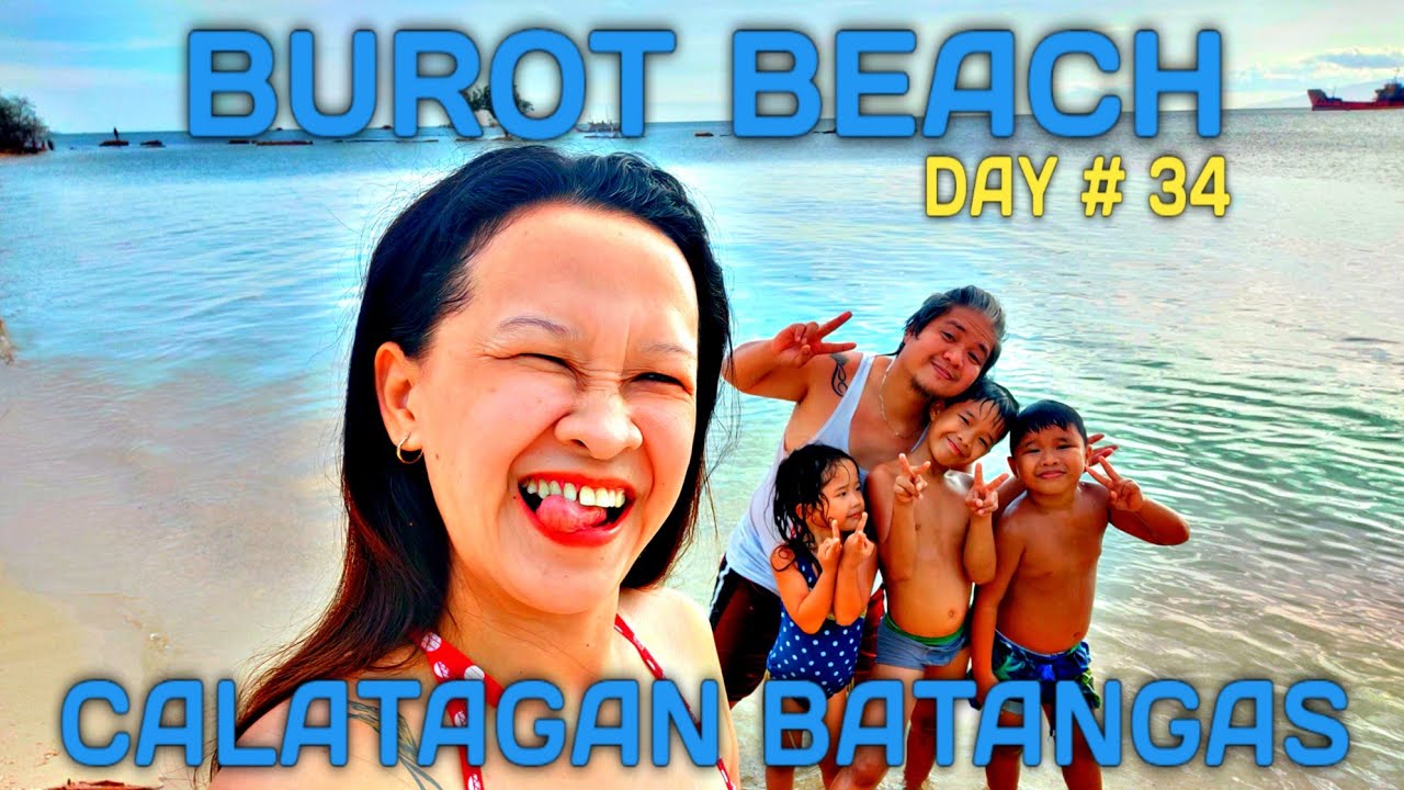 OUR FIRST TRAVEL VLOG burot beach CALATAGAN BATANGAS 2022 || jeff and jiziel || team gala - DAY # 34
